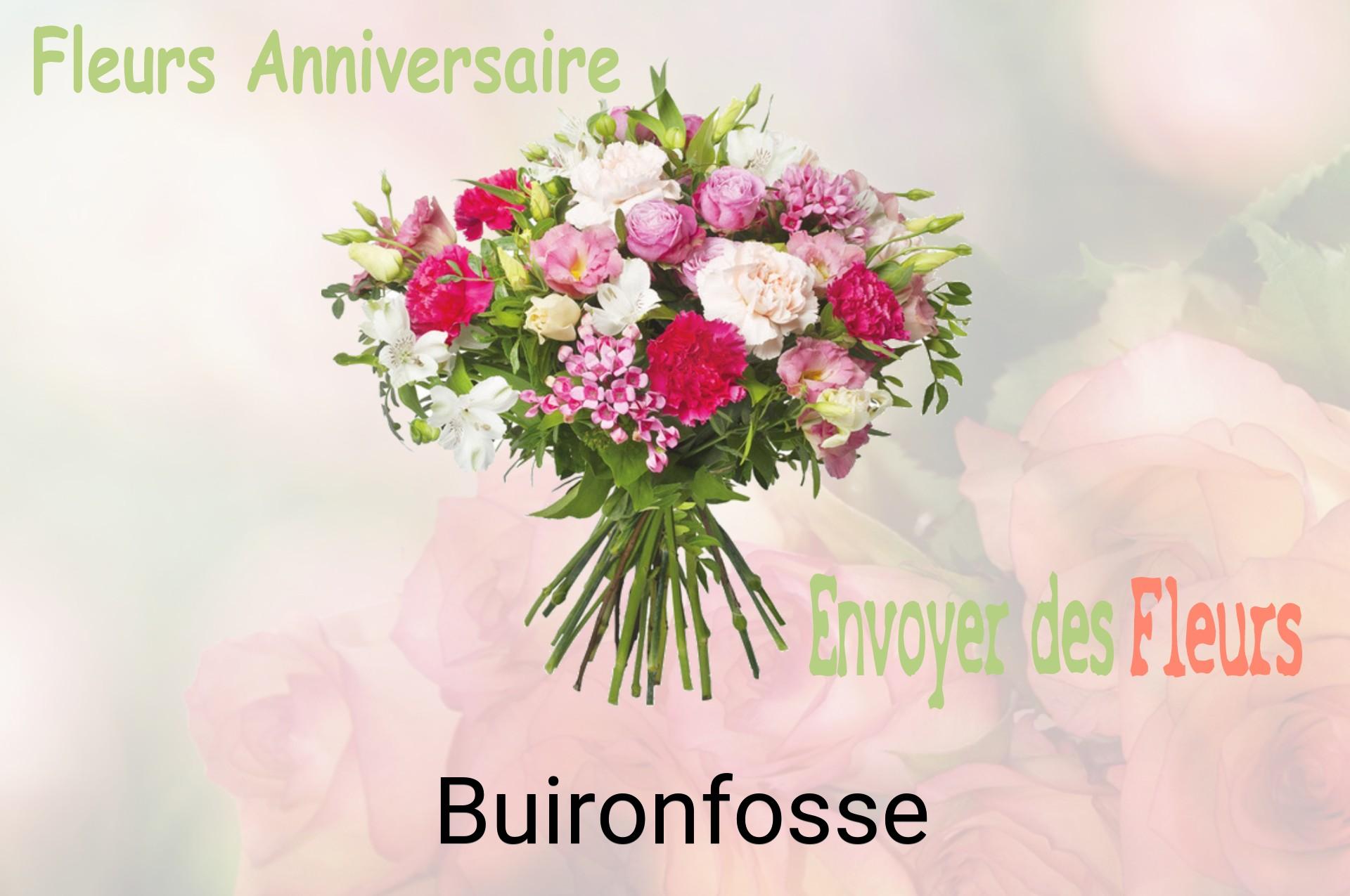 Bouquet de fleurs d’anniversaire livré à Buironfosse